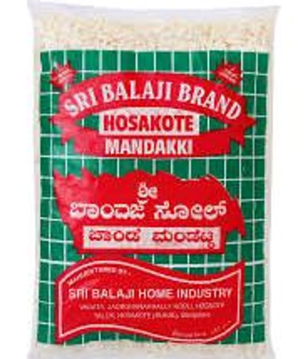 Puffed Rice Salted 500g ( Balaji Brand Mandakki) - 500g
