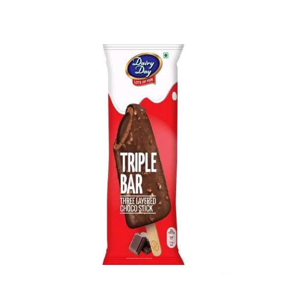 Dairy Day Triple Bar 70ml ( Three Layered Choco Stick Icecream)