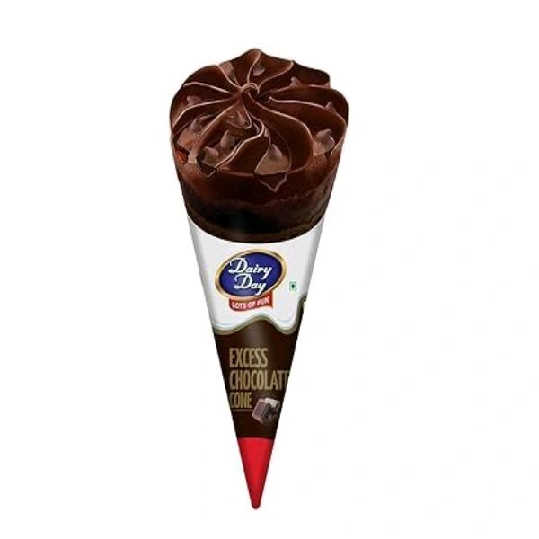 Dairy Day Chocolate Cone  - Excess Chocolate Cone, 65ml