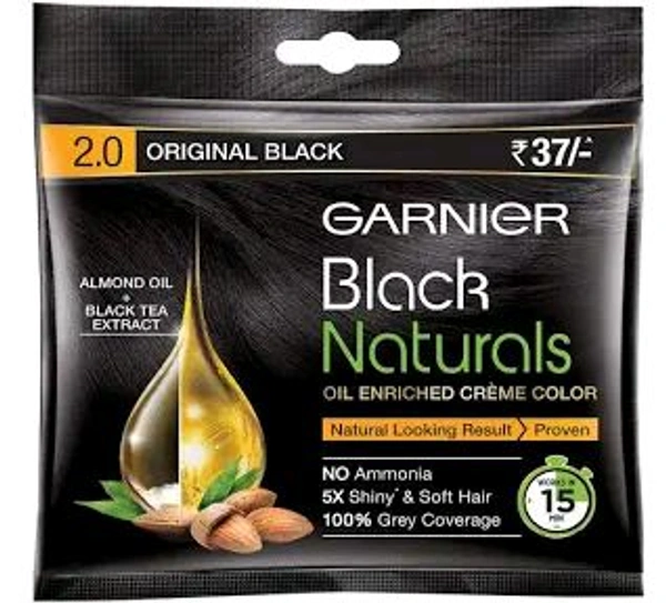 Garnier Black Natural Hair Colour 