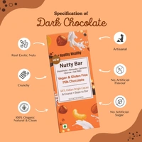 Premium Dark choclate 100 % natural - Pack of 10