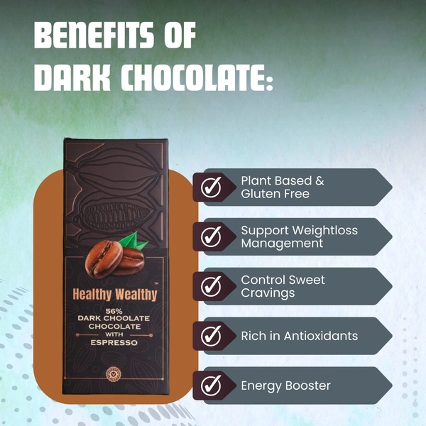 Premium Dark choclate 100 % natural - Pack of 10