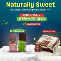 Naturally Sweet Combo – Hunger Bars & Dark Chocolate