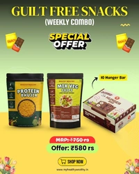 Guilt Free Snacks Weekly Combo – Healthy High Protein Snacks for Weight Loss