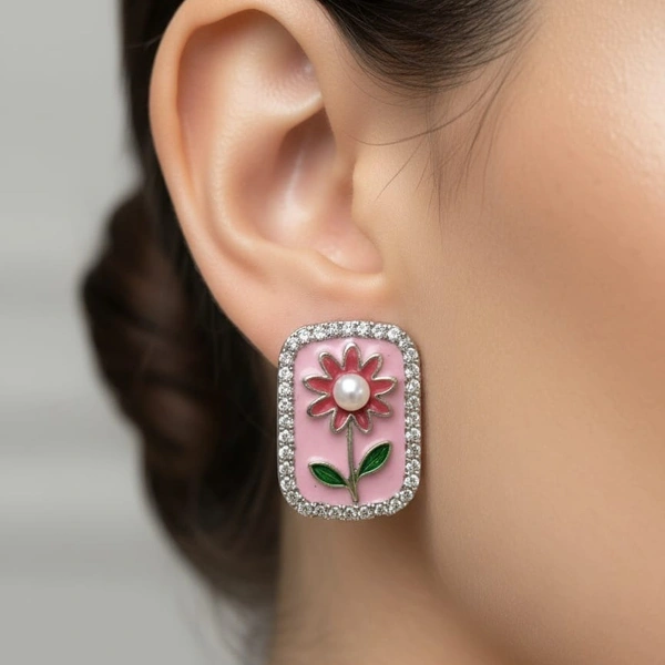 Daisy Resin Earrings