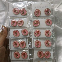 Resin Flower Earrings