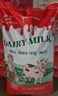 Dairy Milk Dairy Milk-Chokar 50 Kg डेयरी मिल्क चोकर (मीठा पशु आहार) 50किलो & Dairy Milk मीठा चोकर पशु आहार - 50. KG Net