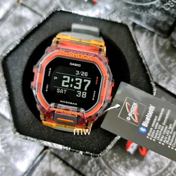 Casio G-Shock  Most demanded G-Shock  GBD-200SM-1A5 with fiber body and Great sporty With Unique Color