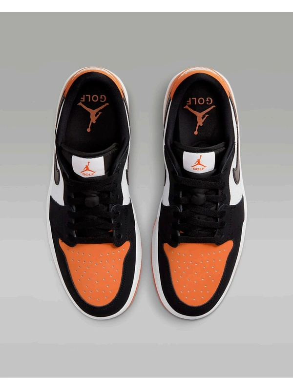 Air Jordan Men's 1 Golf Low - Black, 5