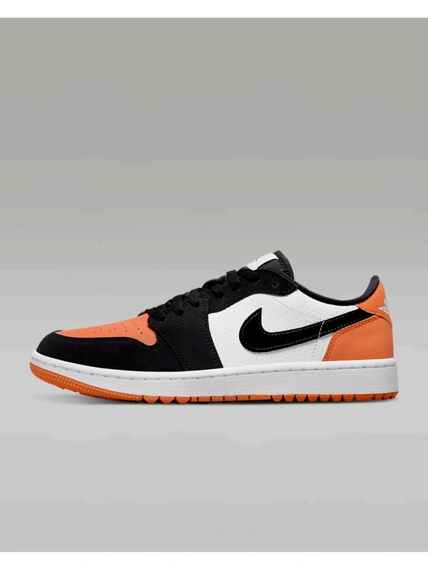 Air Jordan Men's 1 Golf Low - Black, 5