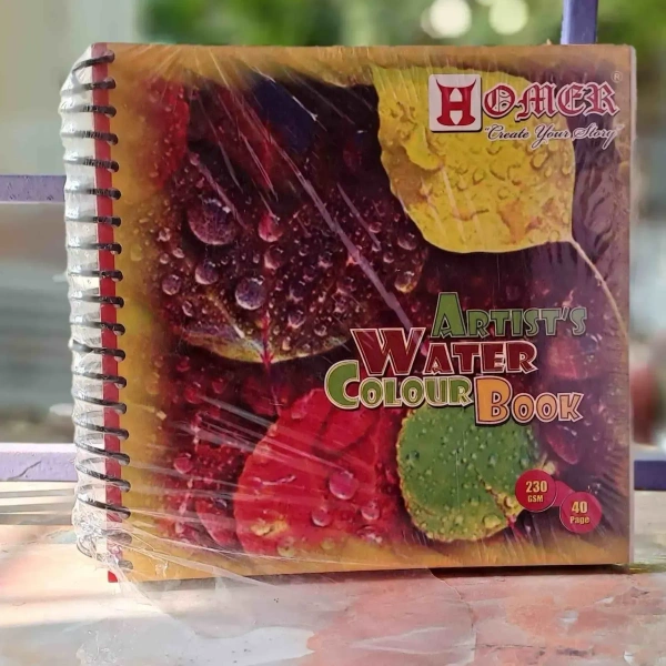 Homer Artist's Water Colour Book Square