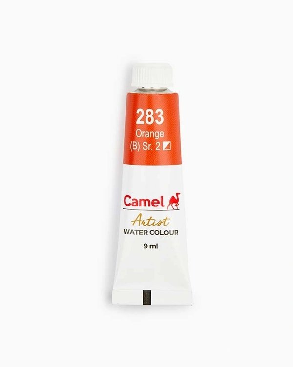 CAMEL Camel Artist Water Colours Individual tube of Orange in 9 ml