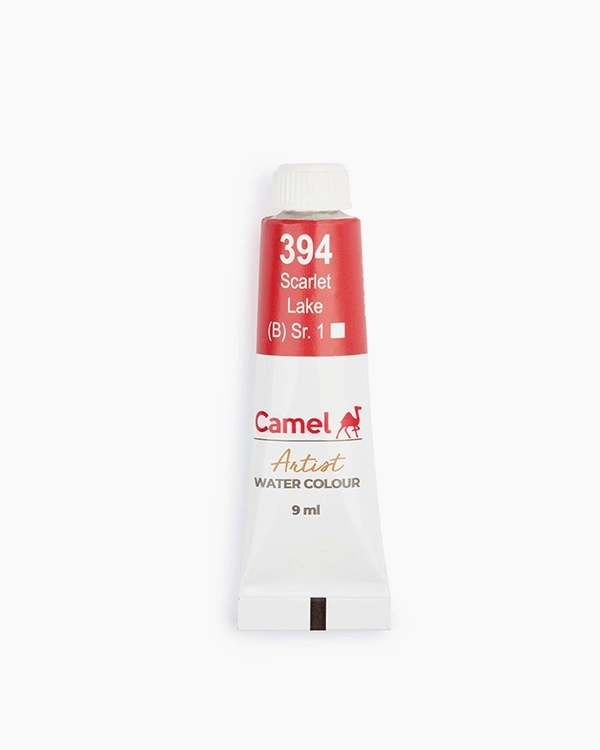 CAMEL Camel Artist Water Colours Individual tube of Scarlet Lake in 9 ml