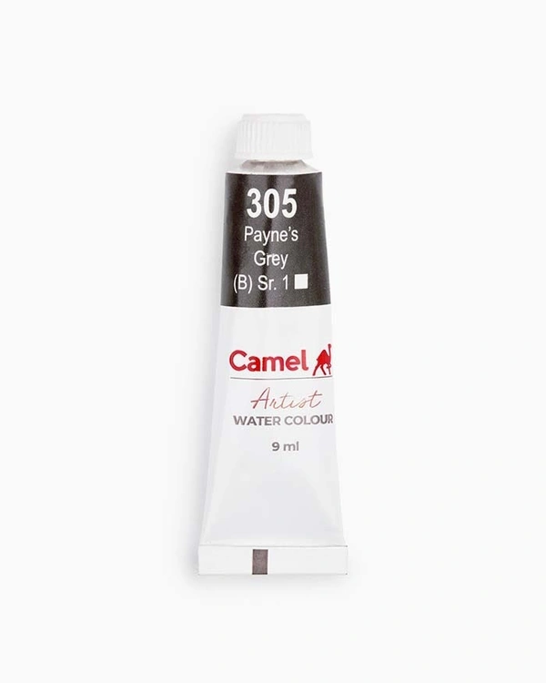 CAMEL Camel Artist Water Colours Individual tube of Payne's Grey in 9 ml