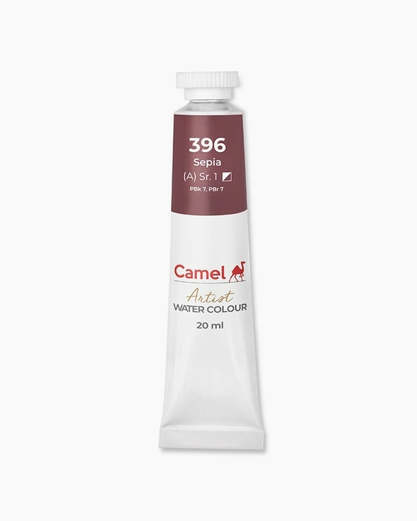 CAMEL Camel Artist Water Colours Individual tube of Sepia in 20 ml