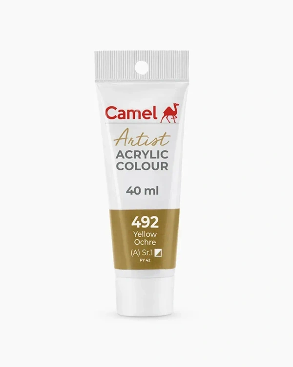 CAMEL Camel ARTIST ACRYLIC TUBE OF YELLOW OCHRE, 40 ML
