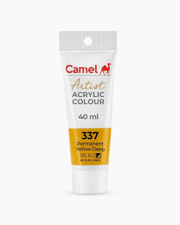 CAMEL Camel Artist Acrylic Colour Permanent Yellow Deep 40 ml