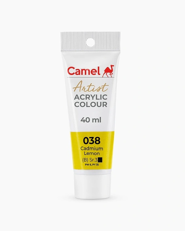 CAMEL Camel Artist Acrylic Colours Cadmium Lemon 40 ml
