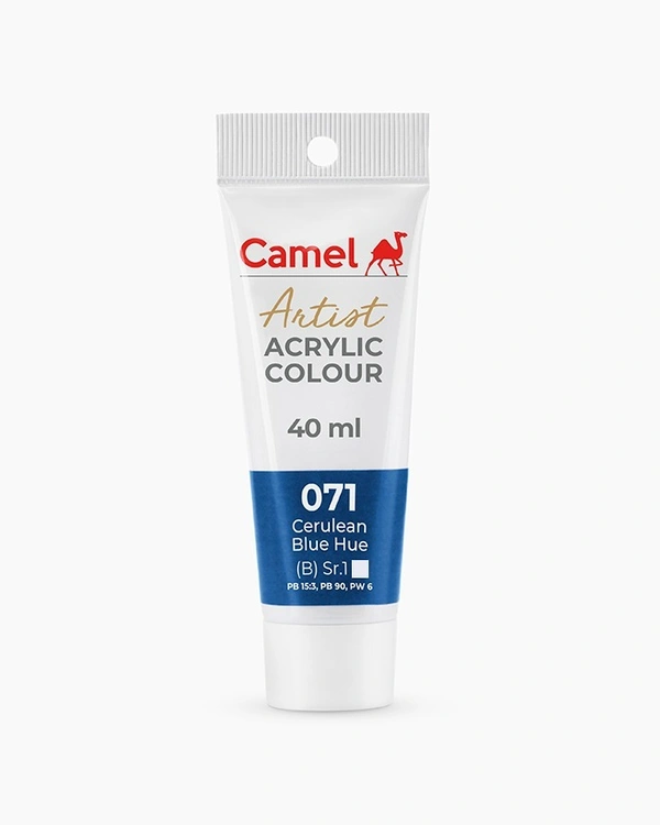 CAMEL Camel Artist Acrylic Colours Cerulean Blue Hue 40 ML