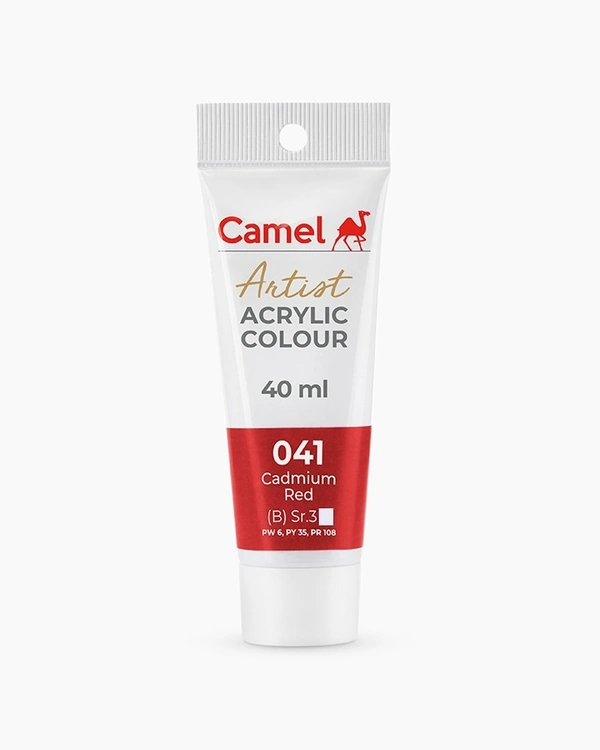 CAMEL Camel Artist Acrylic Colour Cadmium Red 40 ml