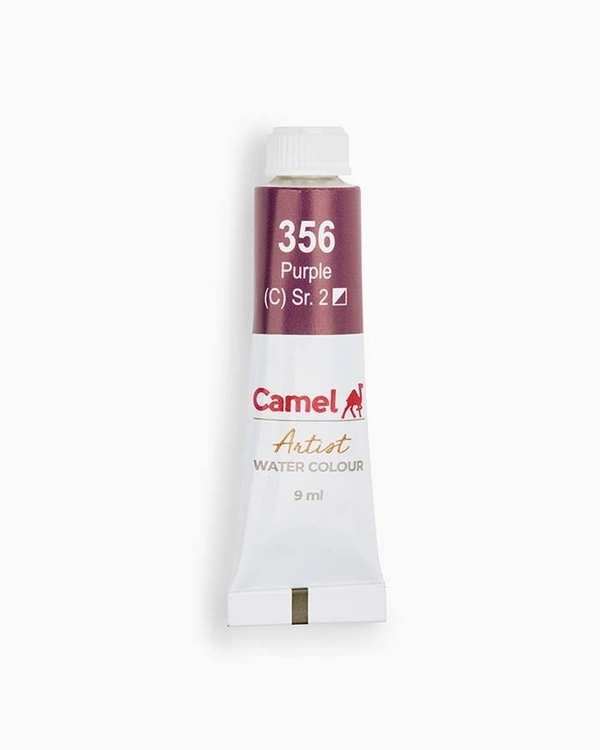 CAMEL Camel Artist Water Colours Individual tube of Purple in 9 ml