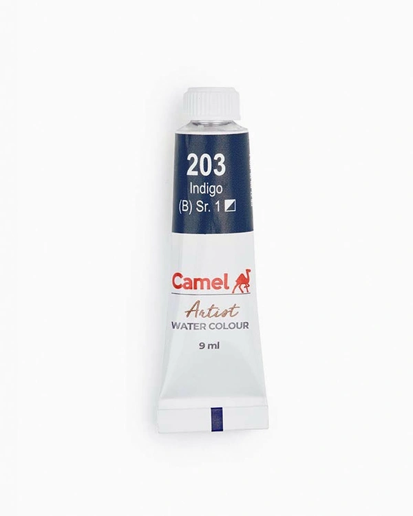 CAMEL Camel Artist Water Colours Individual tube of Indigo in 9 ml