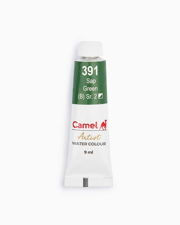CAMEL Camel Artist Water Colours Individual tube of Sap Green in 9 ml