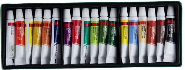 CAMEL Camel Student Water Colour Tubes 18 Shades Pack of 1 (Set of 1, Multicolor)
