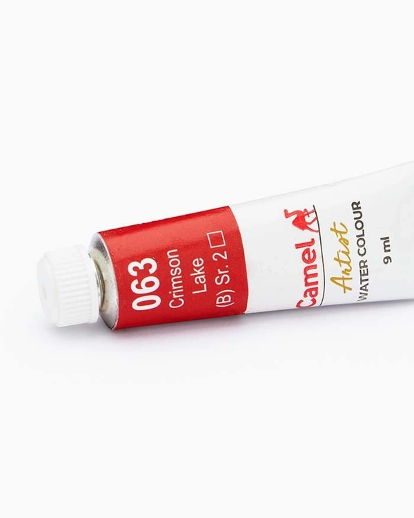 CAMEL Camel Artist Water Colours Individual tube of Crimson Lake in 9 ml