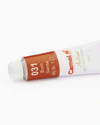 CAMEL Camel Artist Water Colours Individual tube of Burnt Sienna in 9 ml