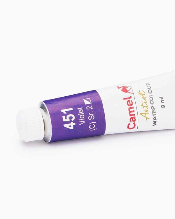 CAMEL Camel Artist Water Colours Individual tube of Violet in 9 ml