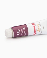CAMEL Camel Artist Water Colours Individual tube of Purple in 9 ml