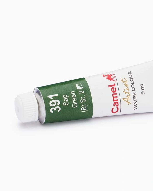 CAMEL Camel Artist Water Colours Individual tube of Sap Green in 9 ml