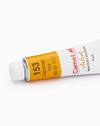 CAMEL Camel Artist Water Colours Individual tube of Gamboge Hue in 9 ml