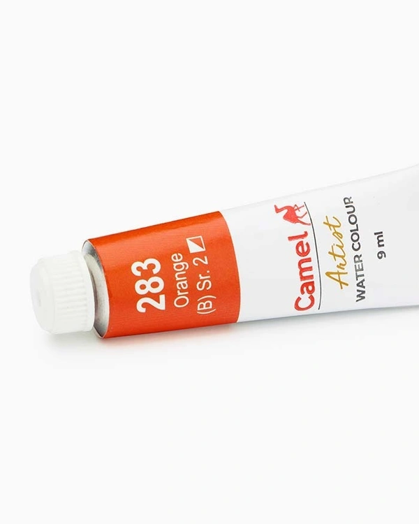 CAMEL Camel Artist Water Colours Individual tube of Orange in 9 ml