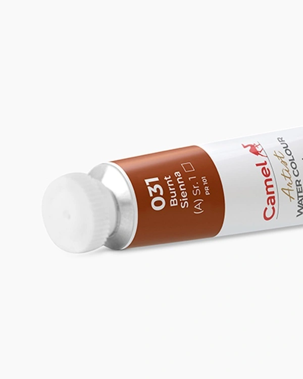 CAMEL Camel Artist Water Colours Individual tube of Burnt Sienna in 20 ml