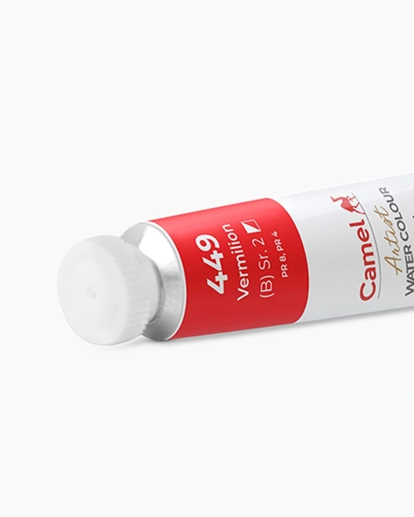 CAMEL Camel Artist Water Colours Individual tube of Vermilion Hue in 20 ml