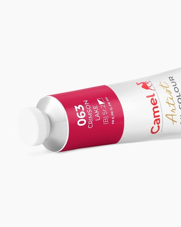 Camel Artist Oil Colours Individual tube of Crimson Lake in 40 ml