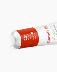 Camel Artist Oil Colours Individual tube of Indian Red in 40
