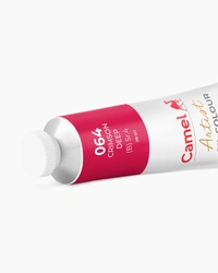 Camel Artist Oil Colours Individual tube of Crimson Deep in 40 ml