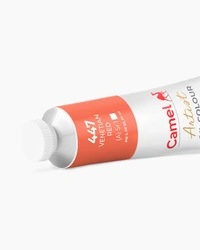 Camel Artist Oil Colours Individual tube of Venetian Red in 40 ml