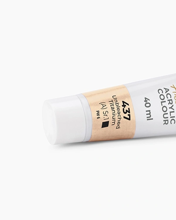 CAMEL Camel Artist Acrylic Colours of Unbleached Titanium 40 ml