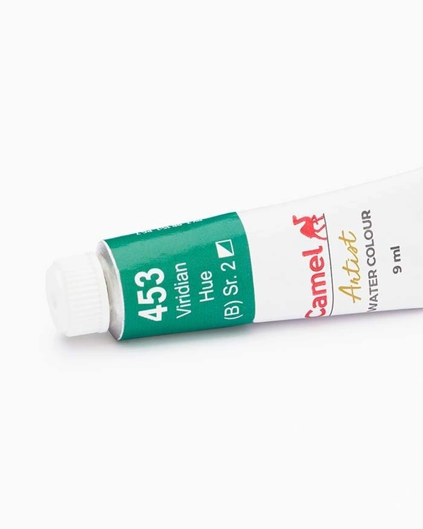 CAMEL Camel Artist Water Colours Individual tube of Viridian Hue in 9 m