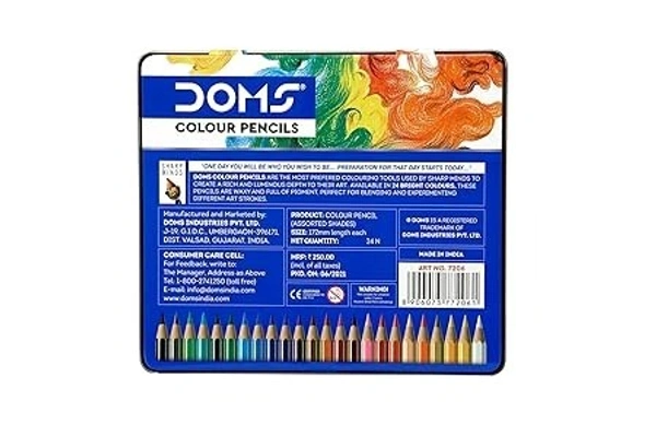 DOMS Colour Pencil  24 Shades 