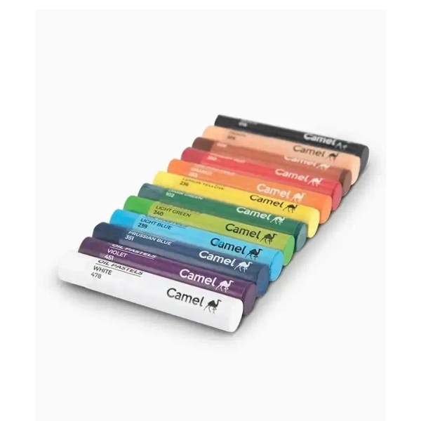 Camlin Oil Pastel Colour (12 Shades) - White