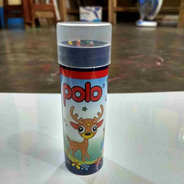 Polo Plastuc Crayons Oil Pastel (12 Shades )
