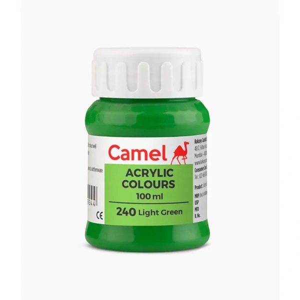 Camel Fabric Colour ( 240 Light Green ) 100 ml