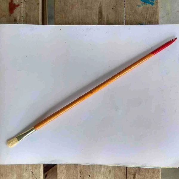 Oil Painting hog hair brush No - 6