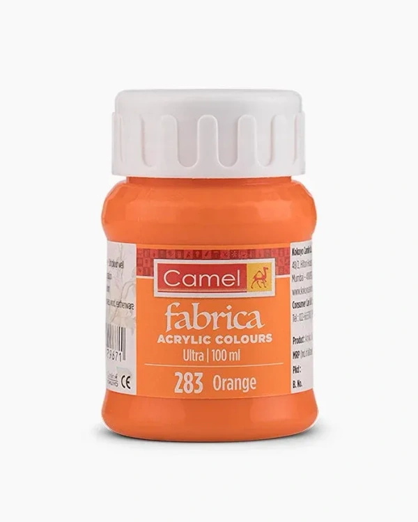 Camel Fabric Colour ( 283 Orenge ) 100 ml
