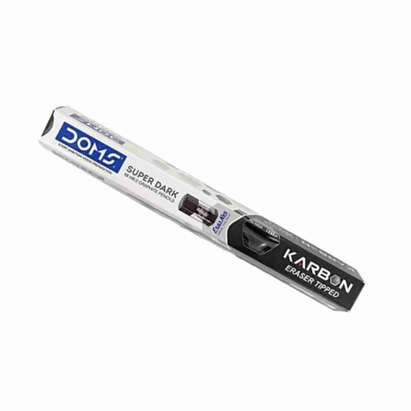DOMS KARBON ERASER TIPPED PENCIL BOX